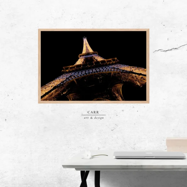 City of Lights: Mesmerizing Parisian Print