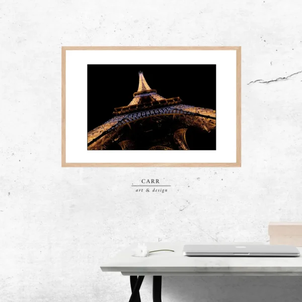 City of Lights: Mesmerizing Parisian Print