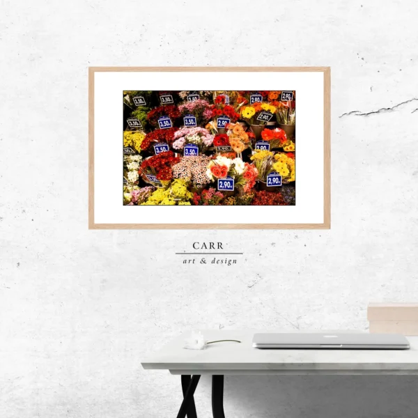 Fleur de Paris - Modern Wall Art Print