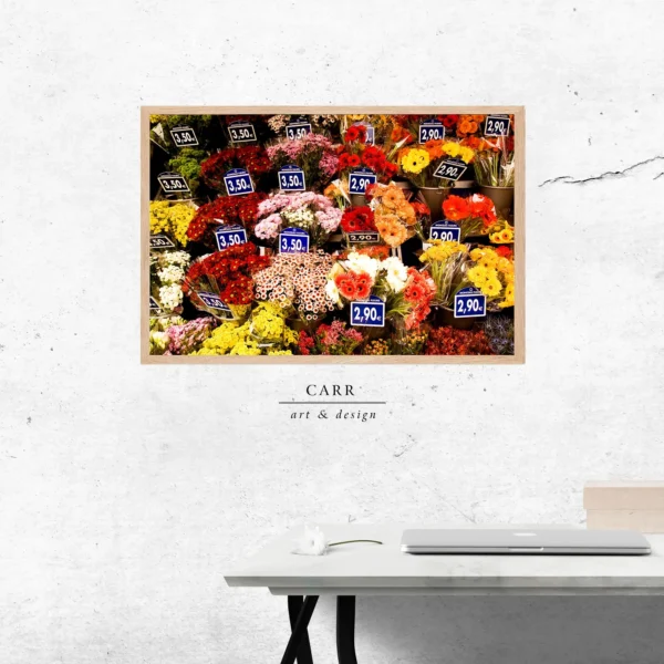 Fleur de Paris - Modern Wall Art Print