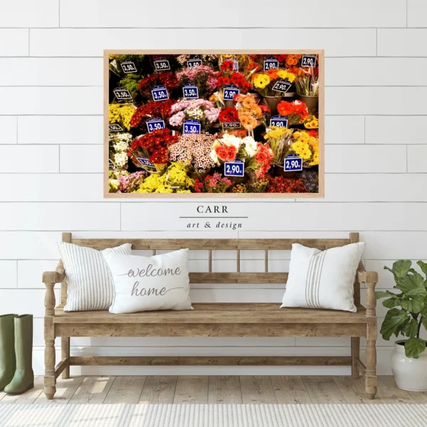 Fleur de Paris - Modern Wall Art Print