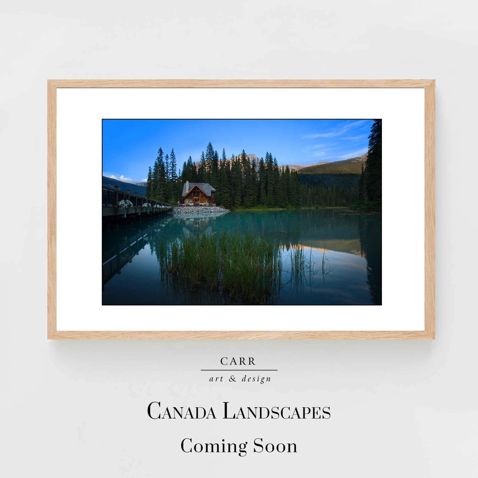 Emerald Lake, Canada Landscape Wall Art